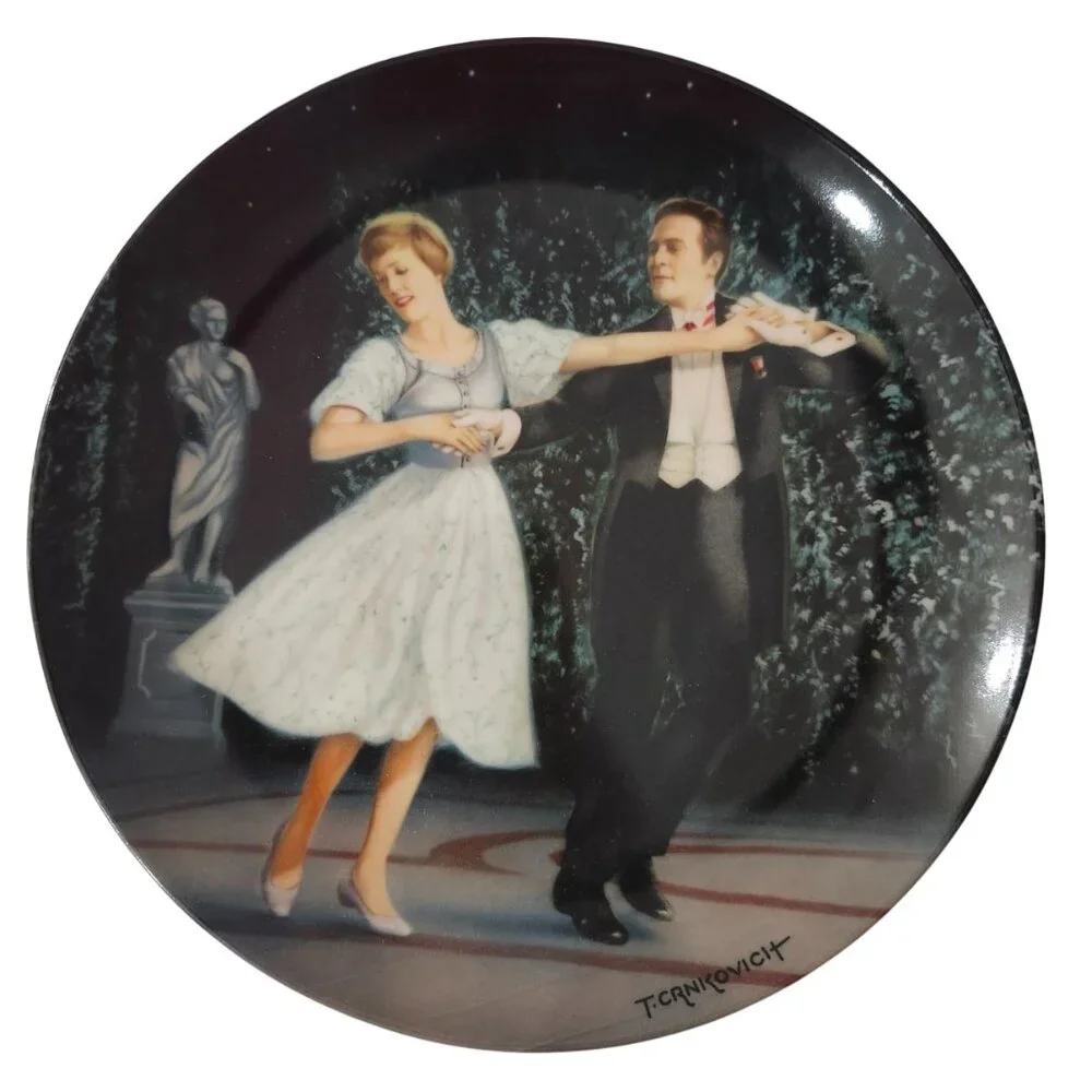 Vintage The Sound of Music Laendler Collector’s Plate 1987 Edwin M Knowles